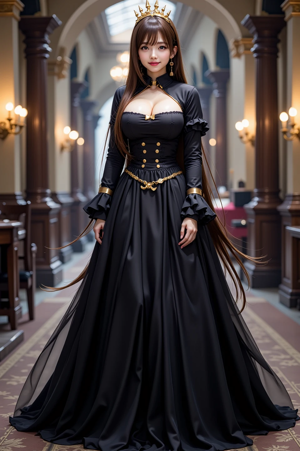 Beautiful woman in intricate Anime and Manga Inspired Outfit