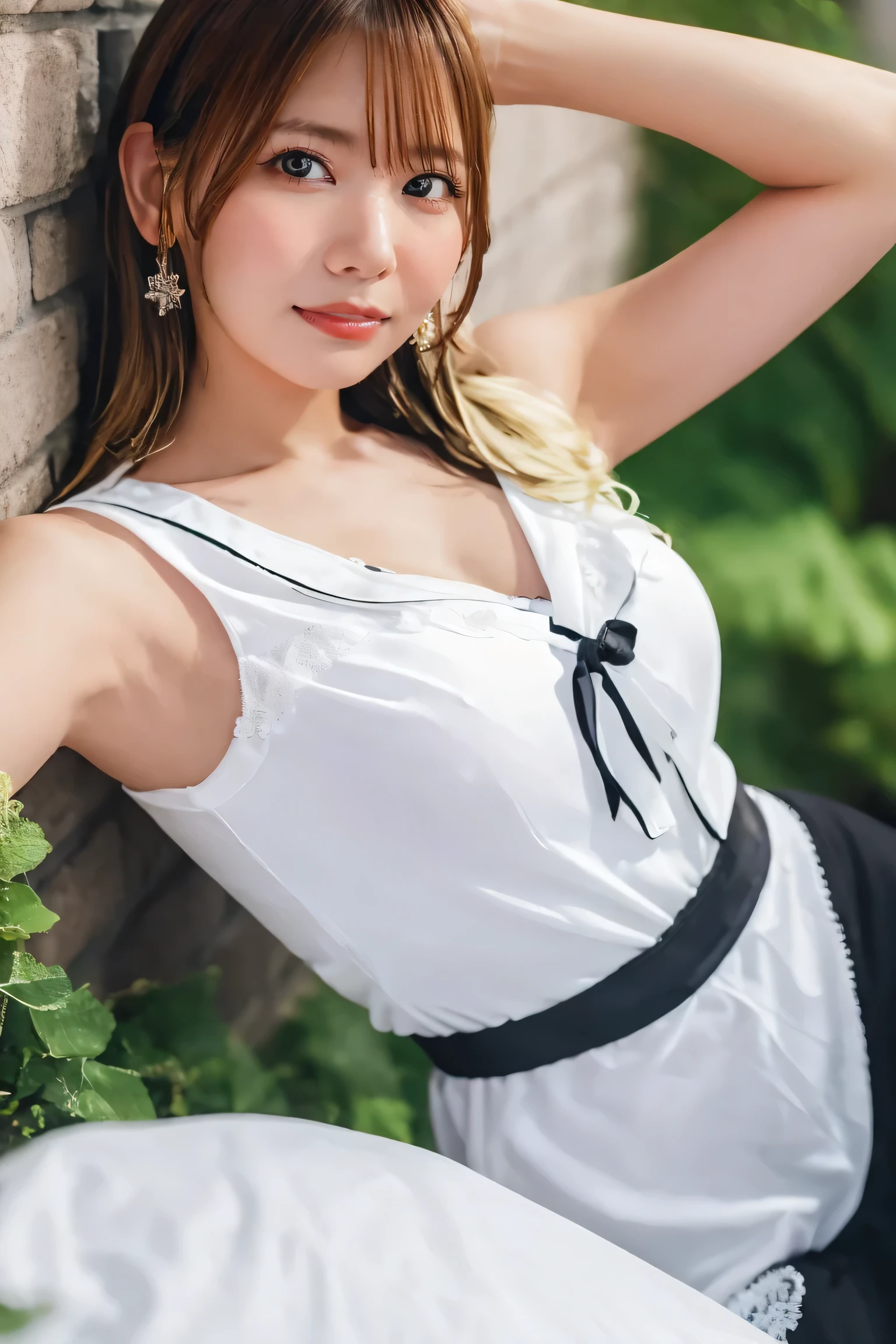 Very noble、She's erotic and cute 、 beautiful brown hair 、dark tanned skin、Wear revealing clothing、 garter belt、garter strap、 wears erotic and glamorous lace 。please wear erotic pink indecent lingerie 。。。。。、 Vibrant Color Styles 、 I'll dazzle you with the best images in the best situations .。 this is a high quality product with meticulous attention to detail ...................。...。 Erotic Poses 。Sexy proportions。 Hang it down to cover your forehead 。 facial beauty。High quality skin texture is the best。 naughty look 。The eyes that look at me are beautiful。 stroke your head with a gentle smile 。Beautiful white teeth、 G cup bust 、 plump bust、Serving with a beautiful chest、Very beautiful body、this is、 She leaned forward.、Highlight your beautiful stomach and breasts ...................。、 super high resolution、 beautiful images 。 vivid details 。Delicate expression around the eyes。。。。Top class performance, super high resolution, beautiful expression down to the smallest detail, 4K high resolution, 8K high resolution for a healthy body to look beautiful