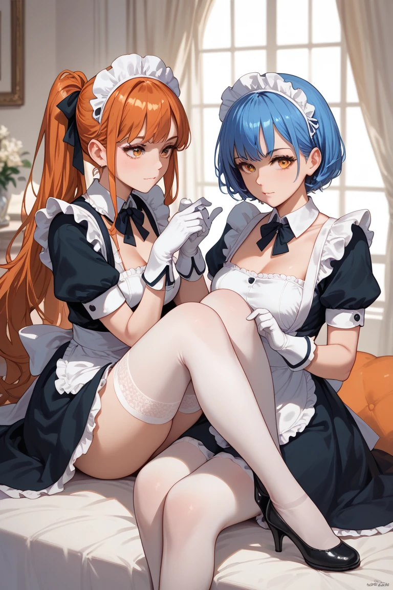 Female anime style Dorbach ,Cyber Maid 2D, ((Drinking water)((Highest quality)), ((masterpiece)), (detailed) ((Centered Images)) smile