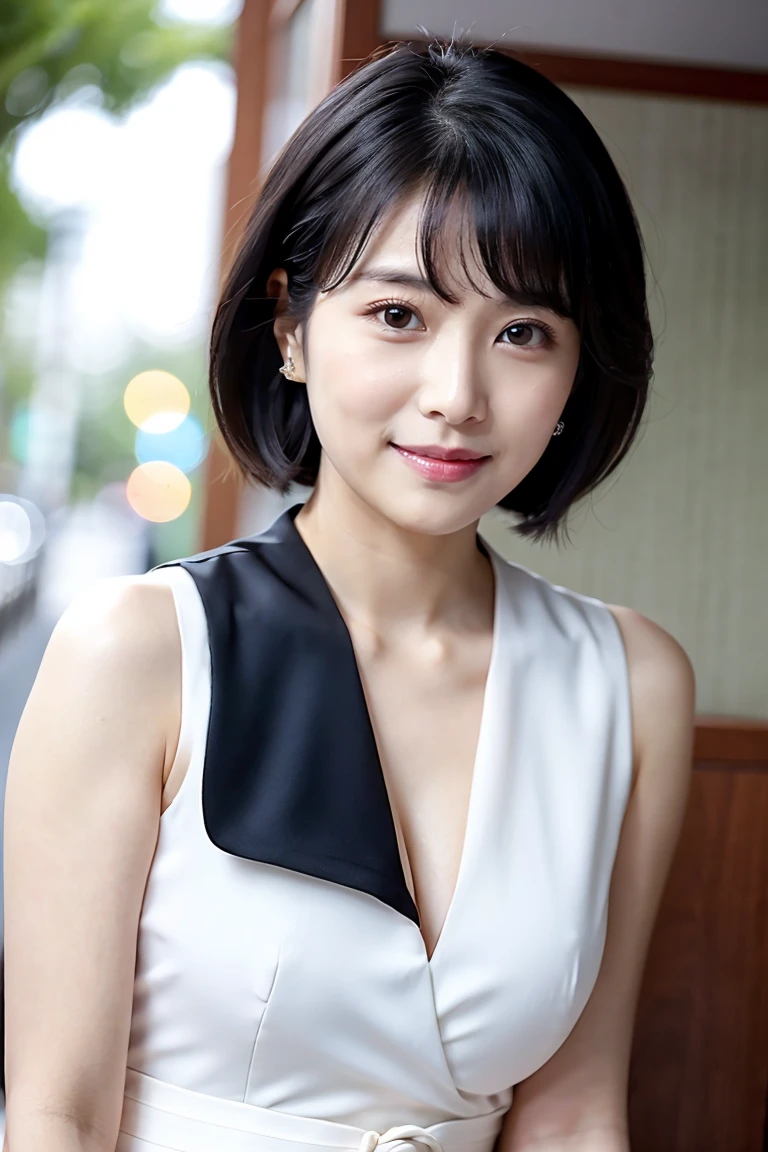 A masterpie,best qualiy,disaster, 1girls, Asian, beautifulface, Face_focus, (Simple background:1.2), upperl body、short haired、back lighting、Location shooting、 float、Transverse breasts、Underwear looks good 1：5