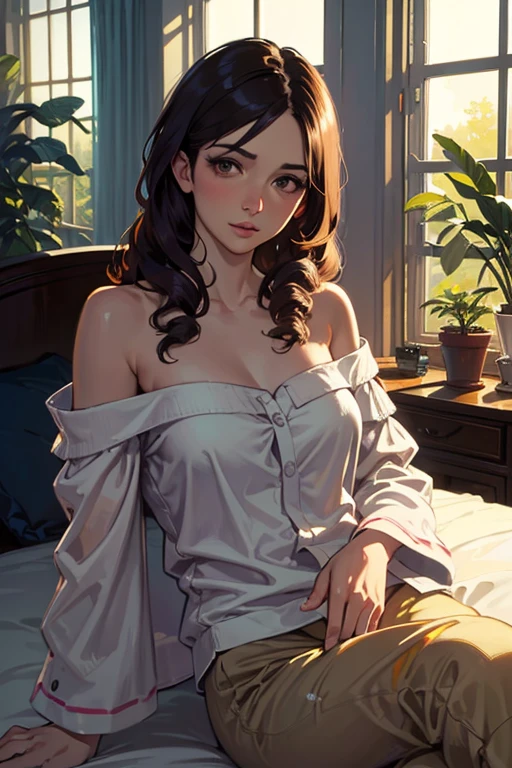 (masutepiece, Digital Art, Digital Illustration, 4K, 8K, Ultra-detailed, beautiful image, Sharp Image, Photorealistic, Raw photo, Perfect face, Perfect lines, Perfect eyes, Soft lighting) 1 woman, (lightbrown hair,Chignon hair in a high position,Innocent look,Lowered eyebrows,drooping eyebrows,drooing eyes,cute large eyes,natural make up,kindly smile,Round jaws,23 year old petite woman:1.3),Two handsome men in suits, (ember,Men in suits,well-muscled,Firm shoulder width,Adult male,Boyish hairstyle,English gentlemanly style,Man in his 30s with a cool expression,28-year-old man with bright smile:1.2),(Nervous,be shy,sleepy,embarrassed from:1.2),innocent smiles,(embarrassed from,Shy smile:1.1),Light-filled living room、sofas、couch、the kiss、kiss、a couple、couple kissing、Romance、ssex、have sex、Wet pubic area、insert 、Rape、Overflowing、Full body painting,(One Girl And One Man,Having sex:1.5),(ember,Adult male,Rubbing the girl's boobs:1.2),Cheek dyeing、gasping face、embarrassed、boredom、begging、Unhappy、Greedy expression,Wet pubic area、 xen、Open your crotch wide、Cowgirl、Fluttering chest、Wet shirt、Sheer lace underwear、Big Size Shirts