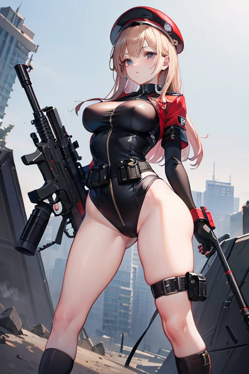 Engineer woman full body