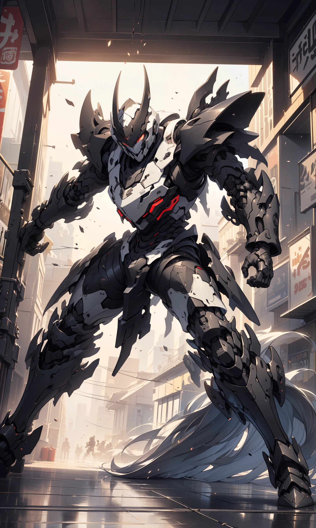 <lora:Obelisk_YGO-10>,mecha,obelisk_ygo, 1boy,helmet,claws, monster, digimon (creature), face, close up, glowing eyes,steampunk,
<lora:CAVE_LIFE:0.2>