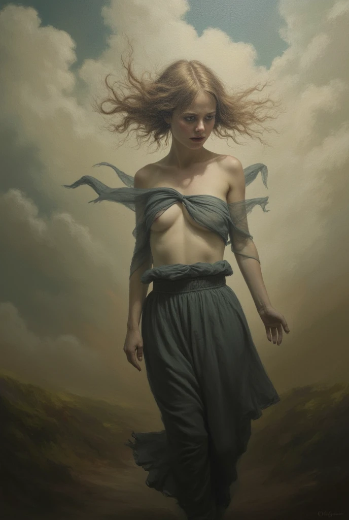 ((Create), (young girl, , naked, full growth, dark hair, light skin, scarlet lips, smile; black, expressive playful eyes, long eyelashes), (female naked body, fantastic space), (flowers, chrysanthemum lilies, peonies, 1 full-length girl-solo, beautiful breasts), (girl, bare shoulders, (ecchi0.5), lips, splash of water, (Flowers:0.6), (birds:0.2), (bamboo0.1) , (lakes), (very beautiful, naked girl, full height, relaxed pose, slight turn of the body, facing the viewer, beautiful small breasts), (dressed; black translucent chiffon dress, gold line, very short peignoir dress), (calm relaxed pose, hair fluttering in the wind, half turn, look at the viewer, stylish girl model)).((Background - fantastic space, flower garden, graphic clear line, stylized - graphic, (lily flowers, peonies, chrysanthemums ) - (stunning blooming irises; (purple, yellow, blue, white), (modern style, modern, very beautiful young girl). (High quality, masterpiece). ((The highest quality of workmanship, realism, oil painting, modern brushwork, the hand of a master, grace, simplicity of execution)).