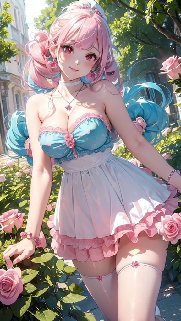 butterflys，dances，fresh flowers，4K Ultra HD, 超高分辨率，(realisticlying: 1.4), Best quality at best，tmasterpiece，（pastel colour：1.2)