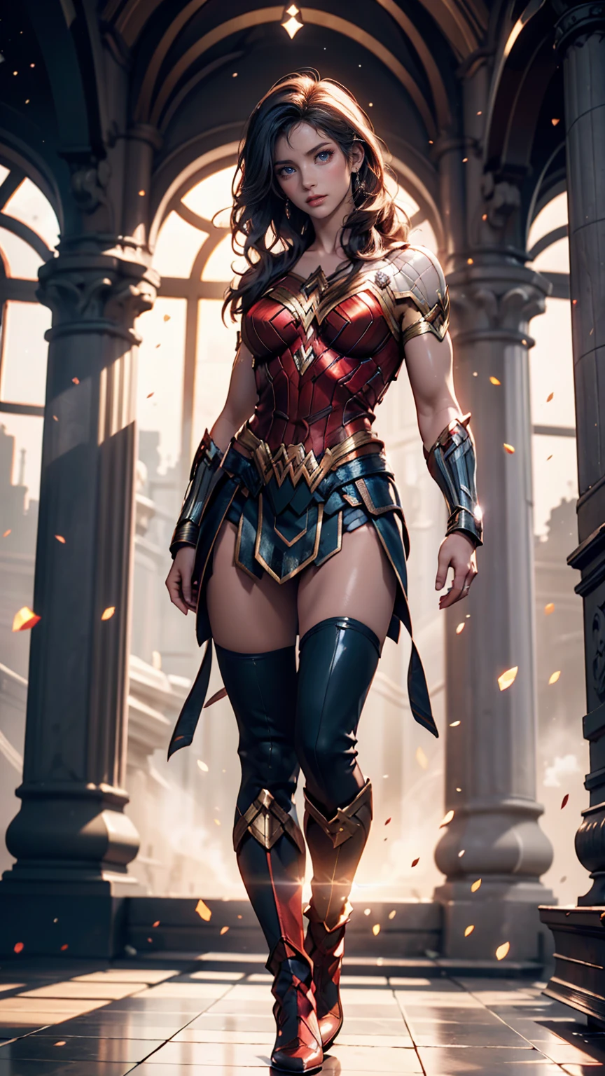 (Giantess element, high resolution, high resolution, high quality, accurate body structure, detailed body), focus on girl,
BREAK,
(Black Magician Girl:1.3),sexy, combat uniform, girl, looking up at approaching woman from below, cute, girl destroying small town, mischievous expression, white skin, smiling, trampling, walking, anatomically correct, accurate human body, accurate skeleton, full body portrait, light beam from girl's hand, shock wave from girl's hand, magic,
BREAK,
destroying small town, rubble, burning small town, destroyed small building, collapsed highway, car being crushed, evacuation of residents, sunset, burning small town, rubble scattered at feet, taller than skyscraper, increase destructive element, make city smaller,
BREAK,
blue eyes, monster, (fighting dragon), dragon flying in the sky, dragon in background,