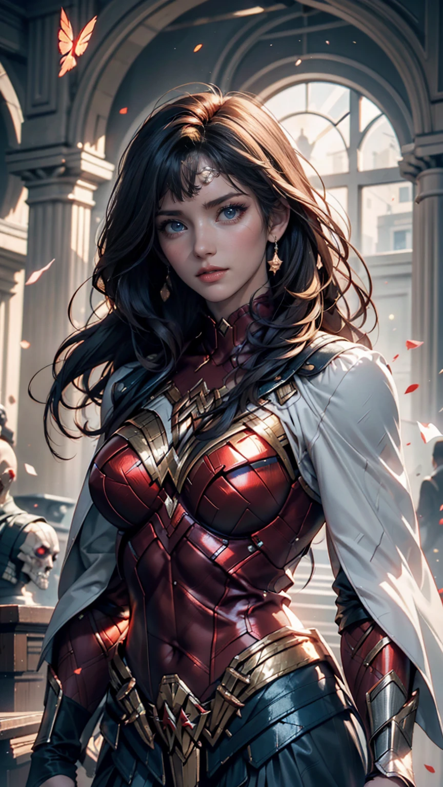 Chizuru Sakaki, Wonder Woman, Mujer Maravilla, Retrato de Wonder Woman, hero, dc comic, Trinidad, Arte destacado