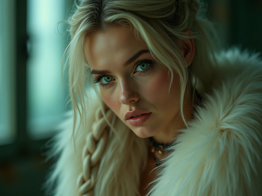 (hyperdetailed), hyperresolution 8k wallpaper, best quality, 80mm lens, a beautiful young canadian woman, full body photo, blonde straight long hair, (highly detailed hair:1.4), smoke, fog, (dark forest:1.1), bokeh, faded, neutral colors, (hdr:1.5), ((muted colors)), intricate scene, artstation, hyperdetailed, cinematic shot, warm lights, dramatic light, intricate details, [vignette], complex background, ((((cinematic look)))), soothing tones, insane details, intricate details, hyperdetailed, low contrast, soft cinematic light, dim colors, exposure blend, hdr, faded, slate gray atmosphere, (wide angle), photorealistic, sharp focus, beauty lips,