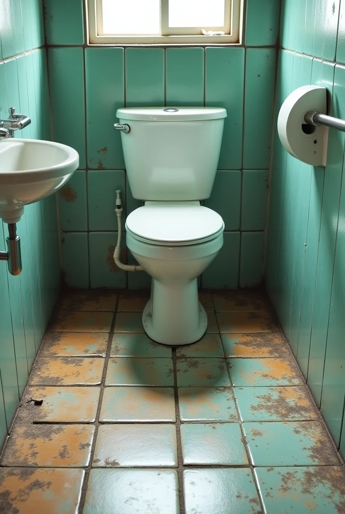 outdoors,no humans,<lora:add_detail:1>,red-panic-button-positive,<lora:0181 dirty toilet_v2:0.9>,ruanyi0181,bottle,box,coffee,cup,door,faucet,indoors,mirror,soap,soap bottle,still life,tile floor,tile wall,tiles,toilet,toilet paper,trash can,water,, best quality,masterpiece,high quality,real,realistic,super detailed,full detail,8K,