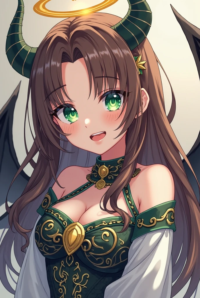 (Masterpiece, Best Quality, photograph-realistic), (Innocent Anime Demon Queen, Adorable, Cute, Lovely Young Lady), (Cheerful Expressions), (1 girl, demon queen), (Medium Perky Breasts, Figure), (Cute Revealing Sexy apron, Lime Green with Golden Trim), (Loose Fitting, Short Hemline), (Walking, Lakeside), (Fishnet Stockings, Golden Heels), (Wings, Devilish Tail), (Shy and Blushing Demon Girl), (Embarrassed, Blushing Cheeks), (Golden Eyes, Pointed Ears), (