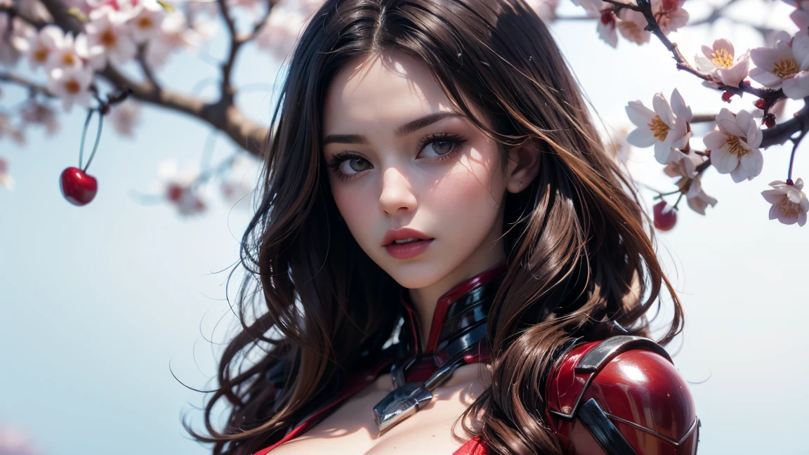 (scarlet witch, Wanda Maximoff:1), 1girl, cinematic, hyperrealistic, photo