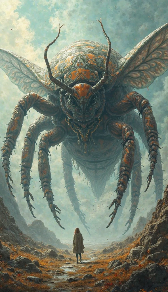 Ethereal fantasy concept art of Scorpion, magnificent, celestial, ethereal, painterly, epic, majestic, magical, fantasy art, cover art, dreamy