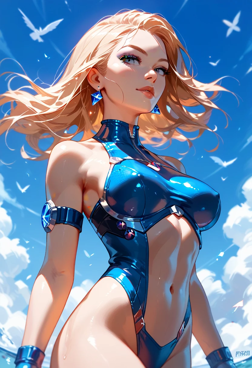 Samus Aran from Metroid, Wearing a Zero Suit