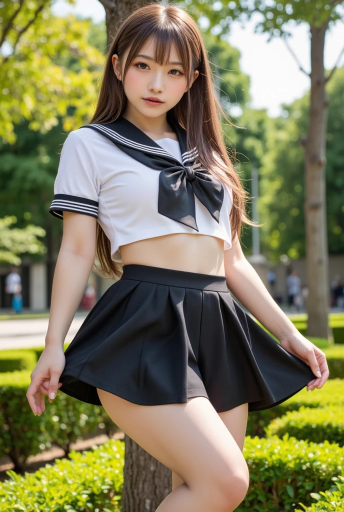 (8K、Raw photo、highest quality、masterpiece:1.2)、(realistic、Photoreal:1.37)、男の子1people々、日本people々、16 years old、beautiful men、professional lighting、photon mapping、 juvenile、thin、(((Full body Esbian)))、(sailor suit、((1people々))、short hair、close to subject、((school hallway)))、(((smile)))、(((girl' high school)))、(sailor suit)、((sexy pose))、Photoreal、beautiful and detailed eyes、hyper realism、high contrast、ultra hd、realistic skin texture、best image quality、highest quality、ultra high resolution、small details、very politely、beautiful legs、exposed thighs, short hair、mini skirt、((spread legs:1.5))、((lingerie:1.5))、((Low - Angle:1.5))、、((spread legs:1.5))、((Sticking the baton in her pussy:1.5))