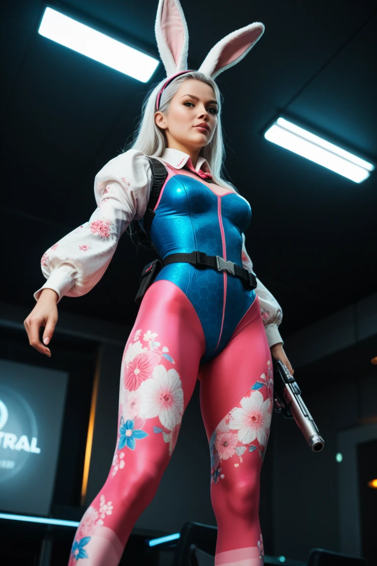 nobody,(masterpiece, best quality:1.2), 1 girl, solo,cinematic still 3D CGI, shiny intricate details3D rendering, cinematic lighting, unreal engine, blender,cyber suit,cyberpunk suit