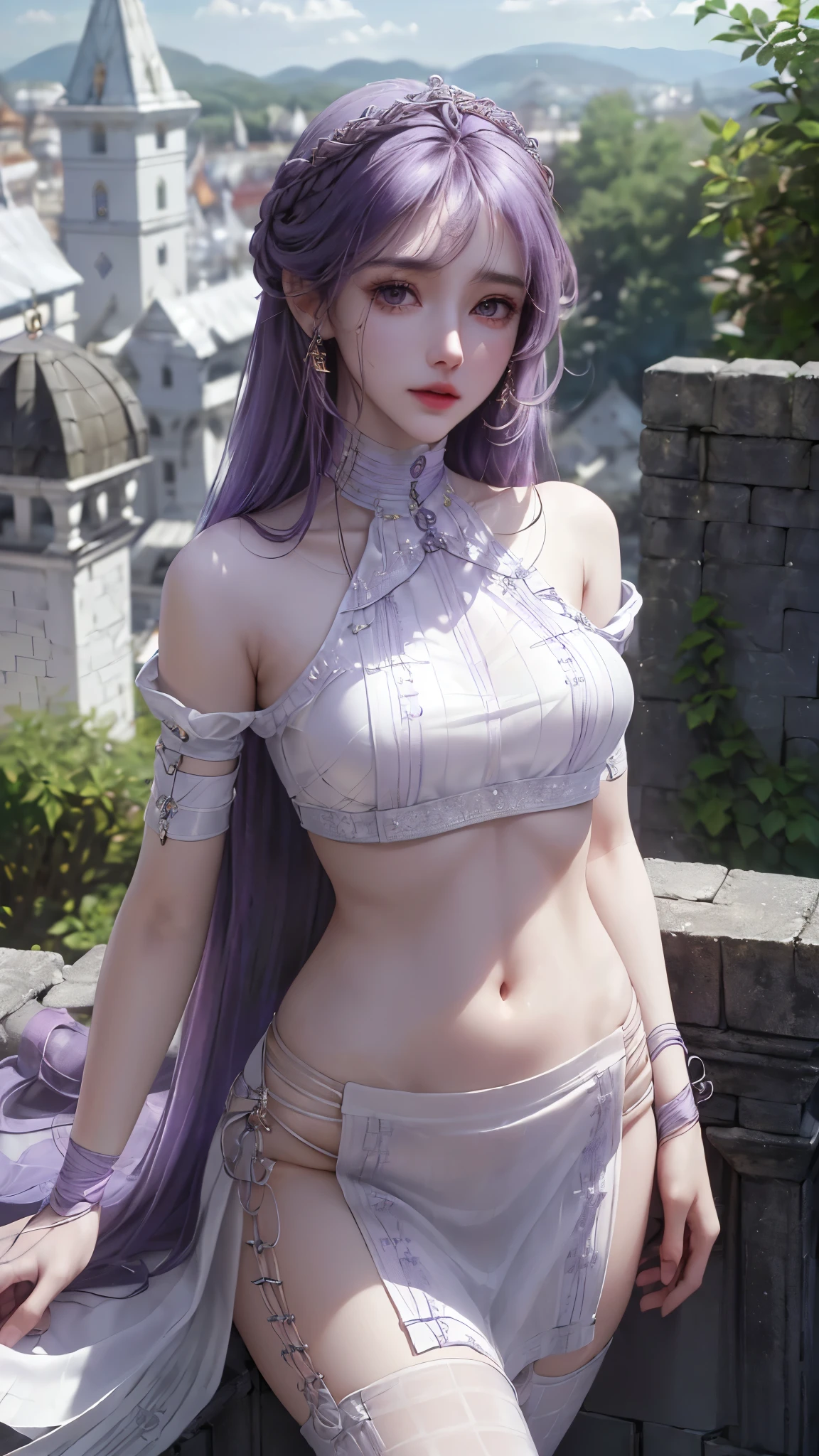 ((((Best Quality, 8K, 32K, masterpiece, 1.2)))),{{solo}},nsfw,{{{Artist: EUPHORIA's style}}},((perfect beautiful face:1.2)), slender body, bdsm, restrained, bondage, chastity belt, shackled , bright clear room, ((a lot of public hairs:1.3)), embarrassed, leaking pussy juice from pussy through chastity belt,