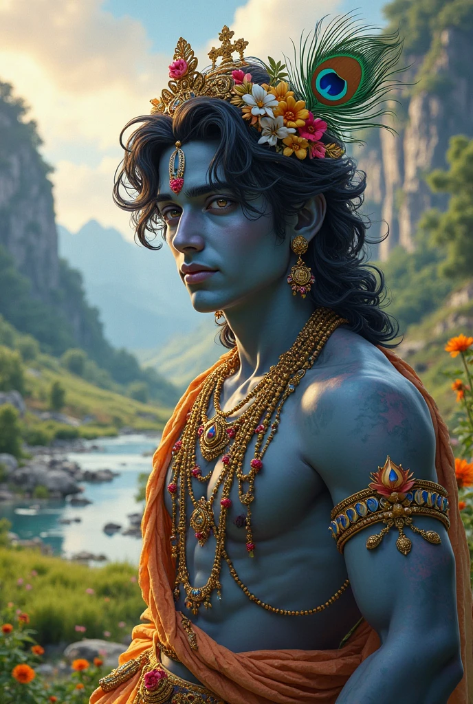 Sun rise dark krishna  dark
