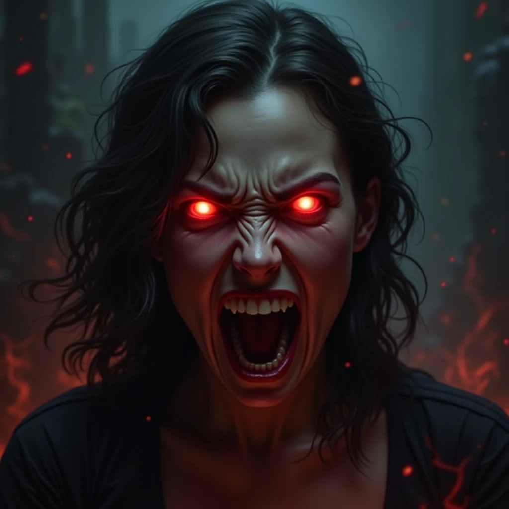 a picture of a ((of 2 glowing red eyes: 1.5)) formed in the night sky full of  stars, BREAK a ((2 of vampire fangs: 1.5))  formed in the night sky ((full of stars: 1.4)), Ultra-high resolution, High Contrast, (masterpiece:1.5), highest quality, Best aesthetics), 16K fantasy art, best details, best quality, highres, (ultra wide angle: 1.2), 16k, [ultra detailed], masterpiece, best quality, (extremely detailed)