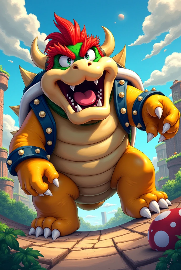 Bowser diaper peeing