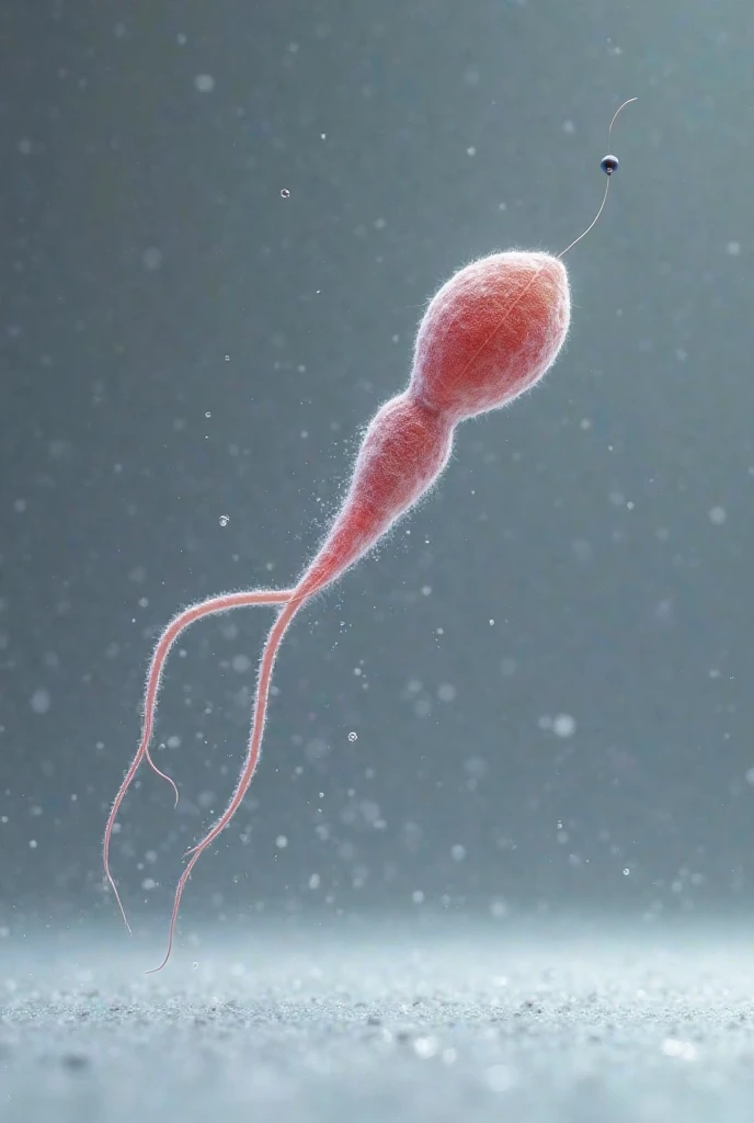 Create image of person ejaculate sperm