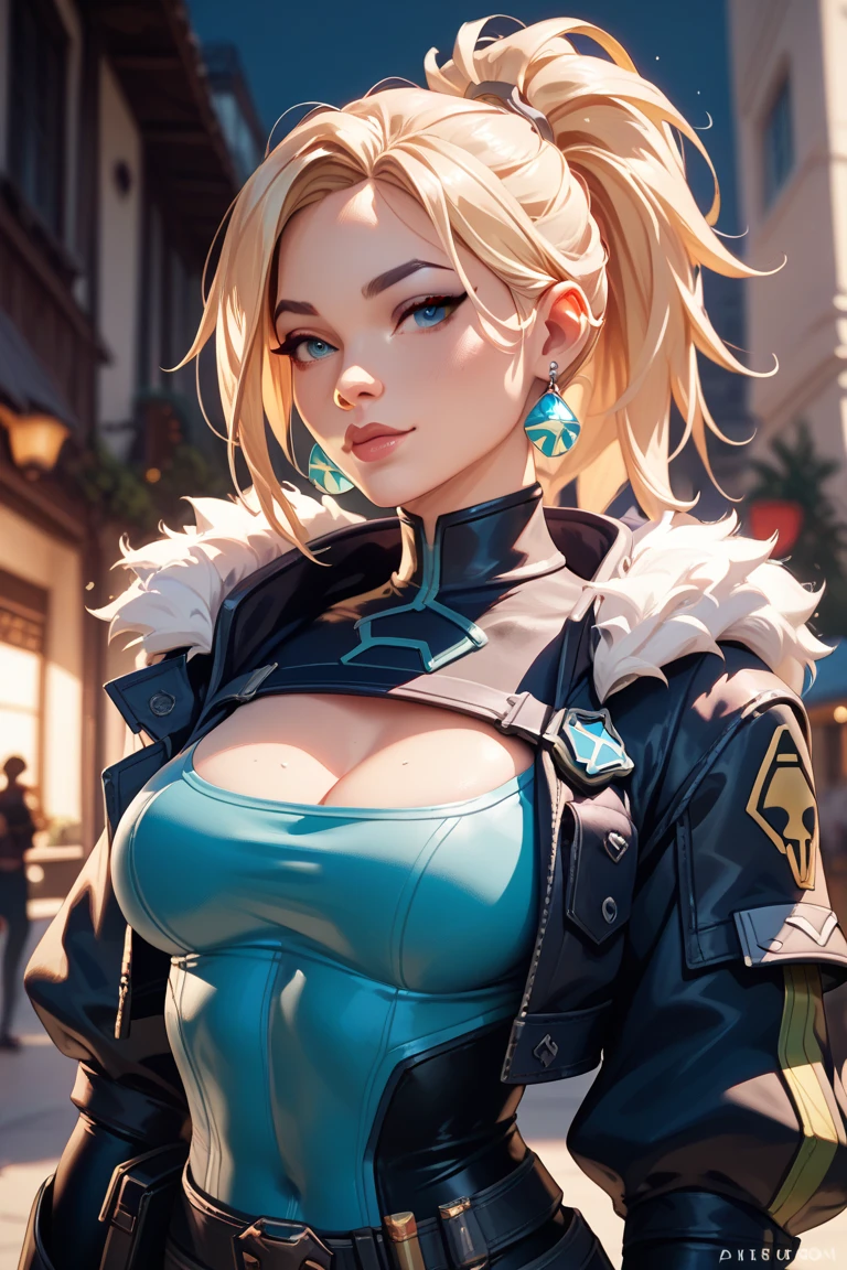 (dynamic lighting), (realism), (UHD), (32k), (Mastepiece), (highres, high resolution), (Advanced facial details), (natural skin:1.3), (DSLR), (soft lighting), (high quality), (finely detailed face), (top quality), (Best Quality), (platinum blond hair:1.5), (photorealistic:1.4) , (hyperrealistic:1.4), (smoother sunset lighting:1.05), (Centered), (increase Fujicolor quality:0.9), ((alena aenami:1)), (((face portrait:1.4))), High quality, 8K Ultra HD, hyper-realistic portrait of a perfect fit beautiful woman wearing a minimalistic bright turquoise gym outfit. The artist captures the woman with mysterious, long, and slightly wavy white hair, captivating blue eyes that show a sense of mischief, and a confident glance directly into the camera with her captivating eyes. Every subtle delicate nuance of her attractive face, the intricacies of her gaze, and the cascading strands of her hair are perfectly captured. The artist employs a mastery of modeling lighting techniques, creating a studio lit environment that perfectly captures her entire face looking directly at the camera. Her entire head and hair are captured in this masterpiece.