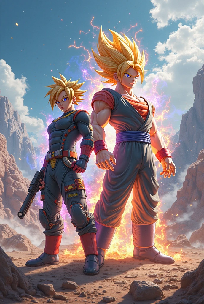 Super Saiyan dinosaures