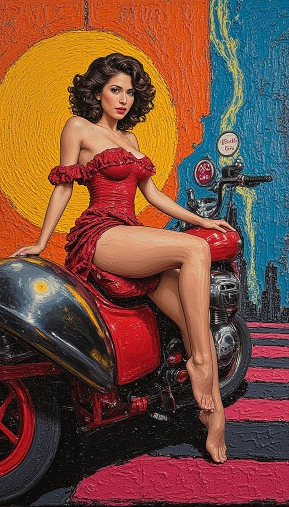 Sex scene man one three-wheeled woman with two men