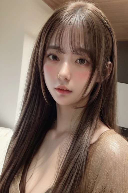 ((Realistic lighting、highest quality、8k、Masterpiece:1.3))、Clear focus:1.2、One girl、Perfect body beauty:1.4、Slim Abs:1.1、whole body、((Dark brown hair、Large Breasts:1.3))、(Acceleration:1.4)、(Fresh、Dawn:1.1)、View of Waikiki Beach、Palm tree、Narrow Face、Beautiful Eyes、double eyelid、Fashion model posing、Floating Hair、Lingerie、pendant、