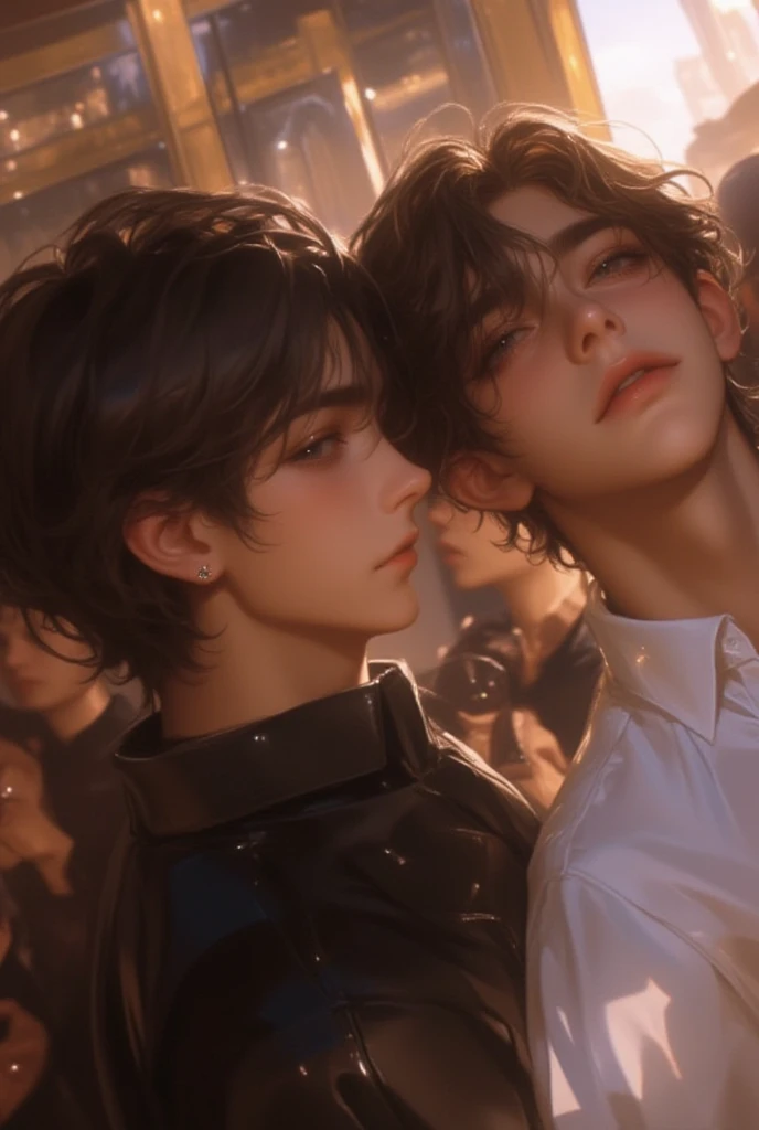 crying, gay couple. two men, 2 men, male, gay, couple pose, sad, angst, tears, sad theme, melancholy, youth, beautiful, sad beauty