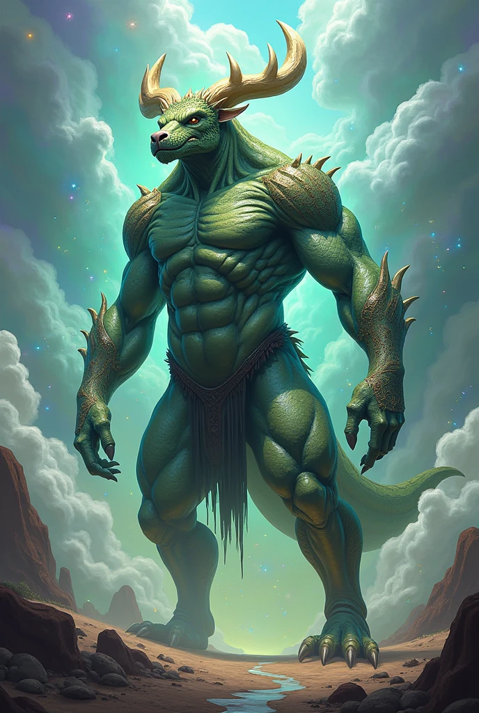 score_9, score_8_up, score_7_up, zPDXL,   <lora:FamilyGuy_style_PDXL:0.95>2D, source_cartoon, Familyguystyle, circle eyes, dot pupils <lora:Deathclaw_PDXL:1>deathclaw, horns, colored skin, scales