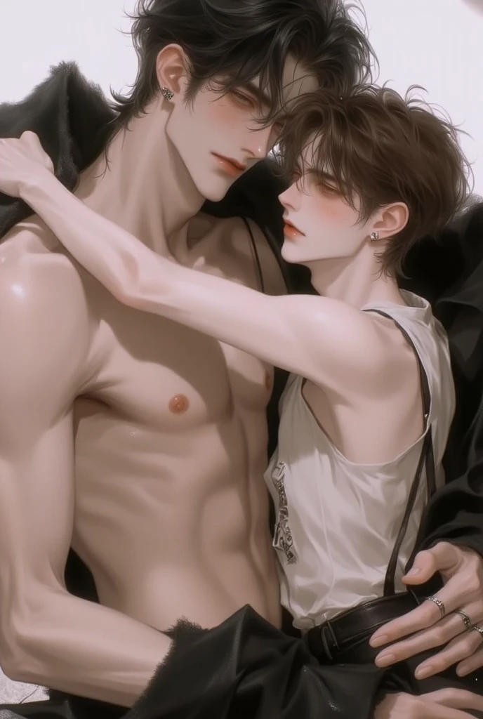 (8K、RAW shooting、highest quality、masterpiece:1.2)、Super detailed、super resolution、(genuine、genuine:1.37)、portrait、High-definition RAW color photo、professional photography、highly detailed face、 highly detailed body、 perfect anatomy、detailed background、(((1people々girl and demon king1people々)))、(20:1.2)、20th generation、pretty girl、genuineな体つき、small、white肌、glowing skin、Because I'm slender、black hair、((short hair))、(neat bangs: 1.4)、cute face、genuine-looking face、delicate eyes、droopy eyes、((dense forest))、((囚われたwoman))、(((No bra)))、(((whiteYshirt)))、(((womanのshirtは脱がされました、woman'Chest exposed.)))、((black panties))、((足を大きく開いたwoman))、((standing posture))、((tough demon king:1.5))、((Demon king hugging woman from behind、Grabbing woman's breast))、((The Naked Devil))、((rope tied her body))、wet body、((Aranawa that bites into the crotch))、((A large amount of liquid flows out from the crotch))、((Hands tied))、((restraint))、((悪魔がwomanの中に手を入れる'''s crotch))、earrings、necklace、bracelet、((face turned to the side))、((目を閉じて大声であくびをするwoman))、((look at the devil))、contrapo、dynamic lighting、((Firm B cup))、((look behind you))、((expression of agony))、
