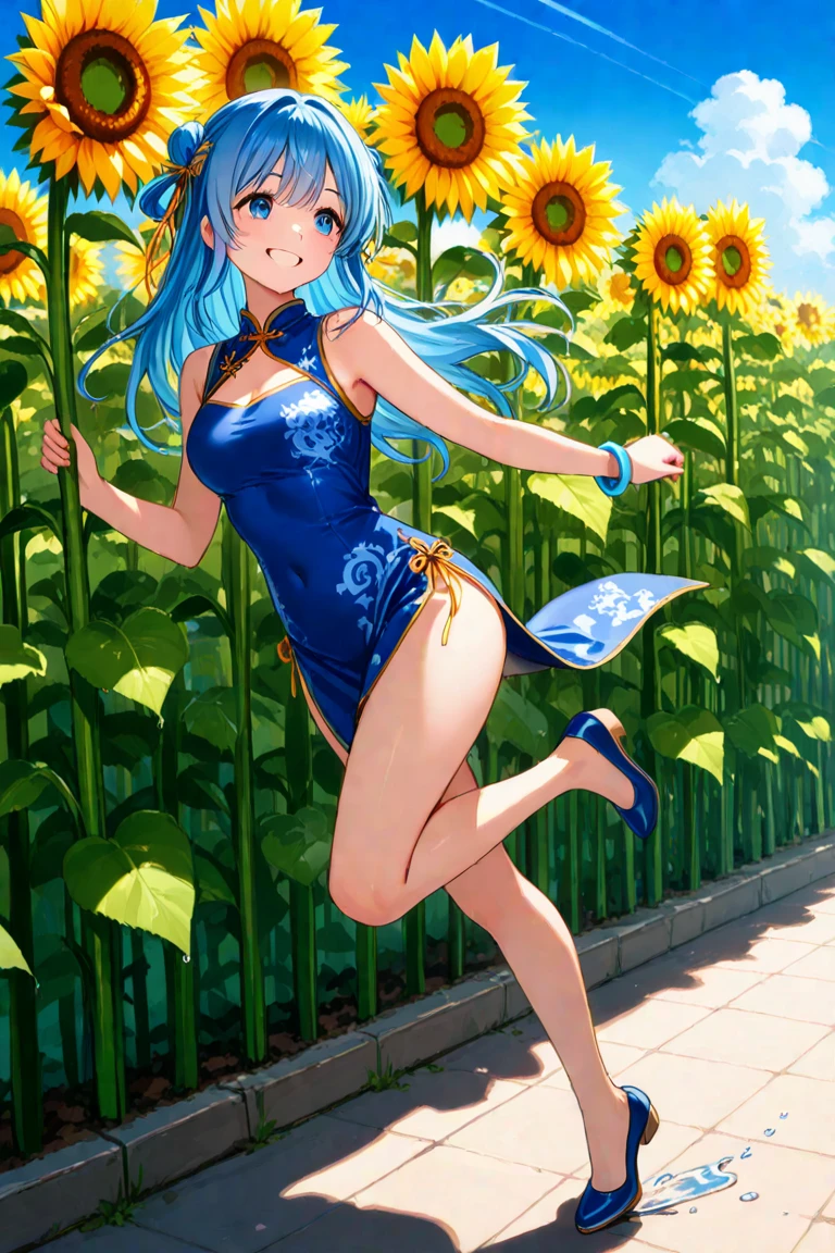 ariablaze from my little pony , ariablaze as a girl , female body , Slender body , (((((wind blowing))))), out door ,(((flower field))) , (((sit on rock))), (((posing))), bent back ,(((wear light blue sheer lace transparent dress))) , sexy pose , (((lewd and erotic)))) , (((exposed genitals))) ,((( lust in her face))) , (((wicked smile))) , (((breasts are visible))) , (((wear glass high heels))) , wide angles ,pubic hair ,feet ,(((vagina is visible))) ,naked , nude , full body is visible ,relaxed ,orgasm , (((sexy pose))) , sexy face, bracelets , big breasts , lush breasts , Bulky Breasts , voluminous breasts ,look at to viewer , eye contact, high quality , detailed , wallpaper , realistic , feet are visible , wide camera angle ,(((wide spread legs))) ,(((feet pointing to viewer)))