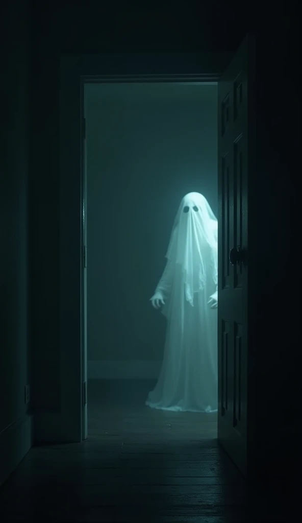a ghost in a room    film, bokeh, professional, blur, lomo