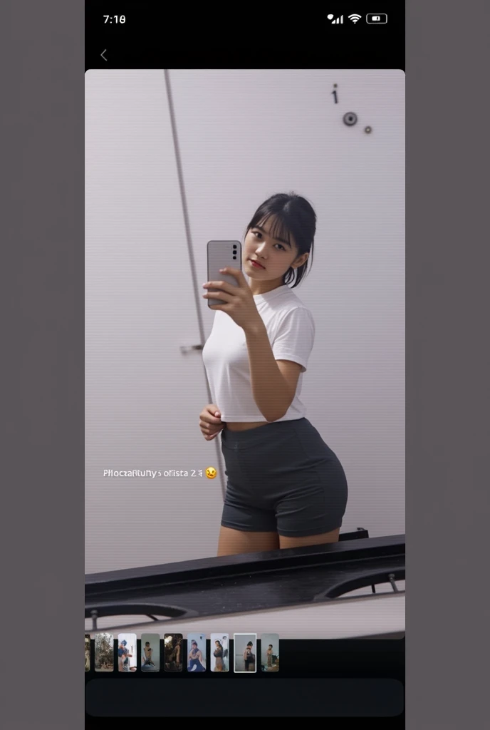 Healthy fat woman