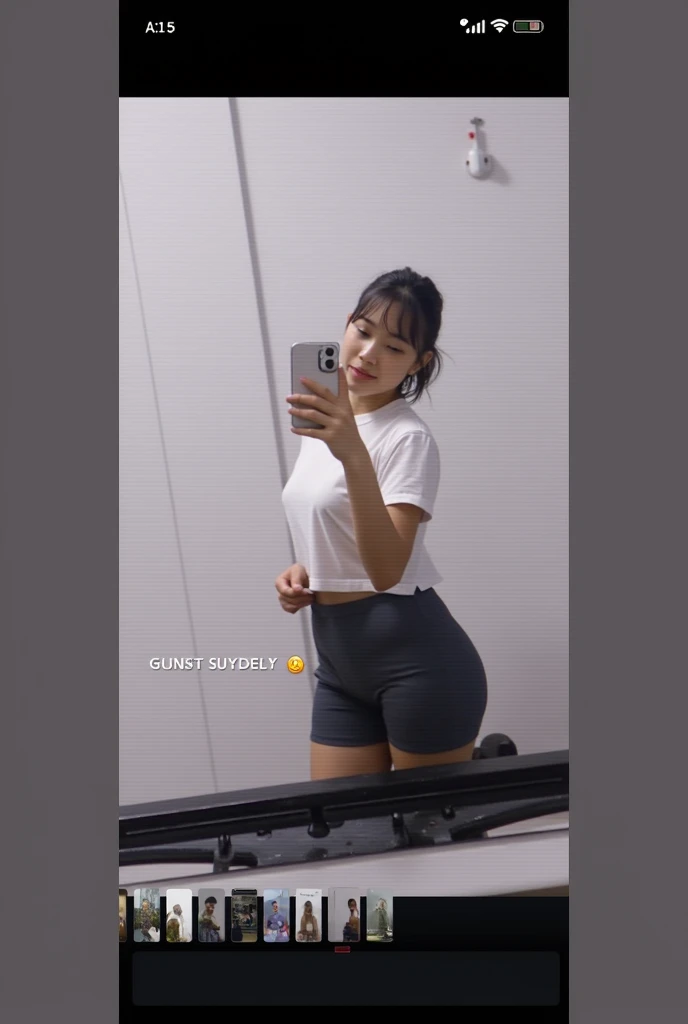 (Foto RAW, La mejor calidad, Obra maestra:1.2), (realista, fotorrealista:1.37),Reflejos trazados por rayos,Mapeo de fotones, ultra-high-resolution,photographed with a Sony a9 II Mirrorless Camera,por Laurence Demaison，1girl,pelo naranjado, Pezones, completamente desnudo, pecho desnudo, sin sujetador, Gargantilla negra, hombros desnudos, Cara detallada,riente,cura encantadora,flaco,cadera,piernas delgadas,
natural  lighting,En pie, Mirando al espectador, ojos detallados ,senos grandes, Profundidad de campo,
(Bajo_colas gemelas:1.3),