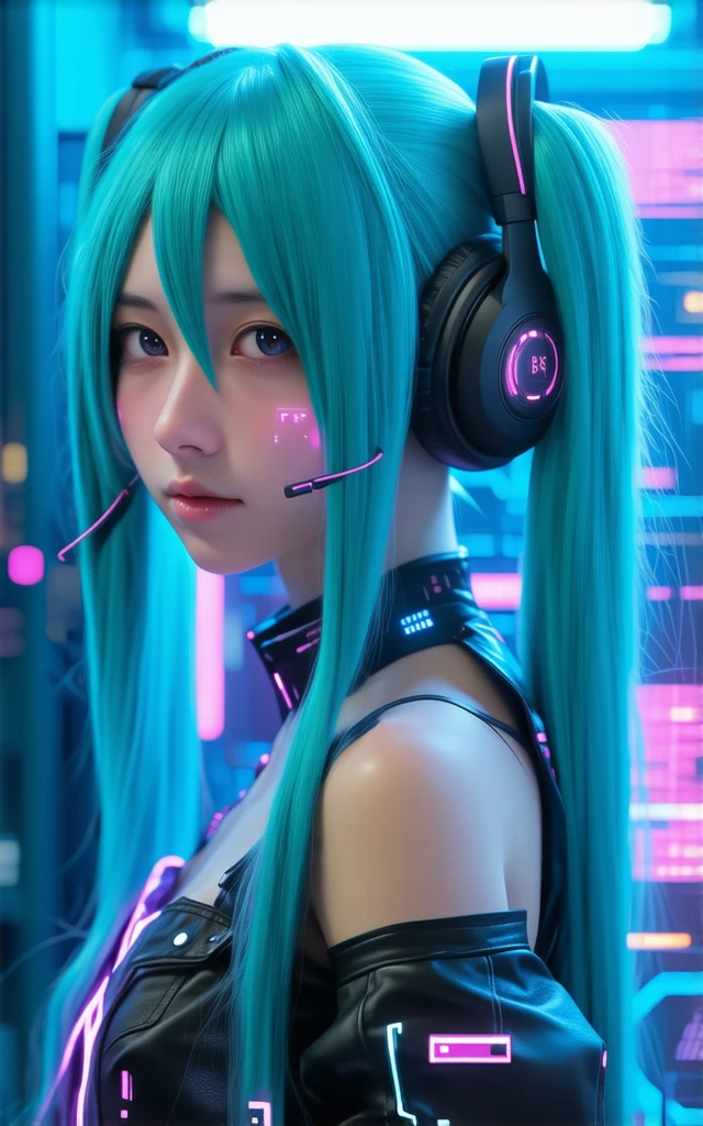 Close-up of a costumed person with long hair, Highly detailed art gems, Digital Cyberpunk Anime Art, Anime Cyberpunk art, Anime Style 4k, Cyberpunk Anime Girl, Digital Cyberpunk - Anime Art, Artjam and Athi Gairan, Artgerm Style, Mikudayo, Trend Art Germ, Anime Cyberpunk, Lostrun 8k