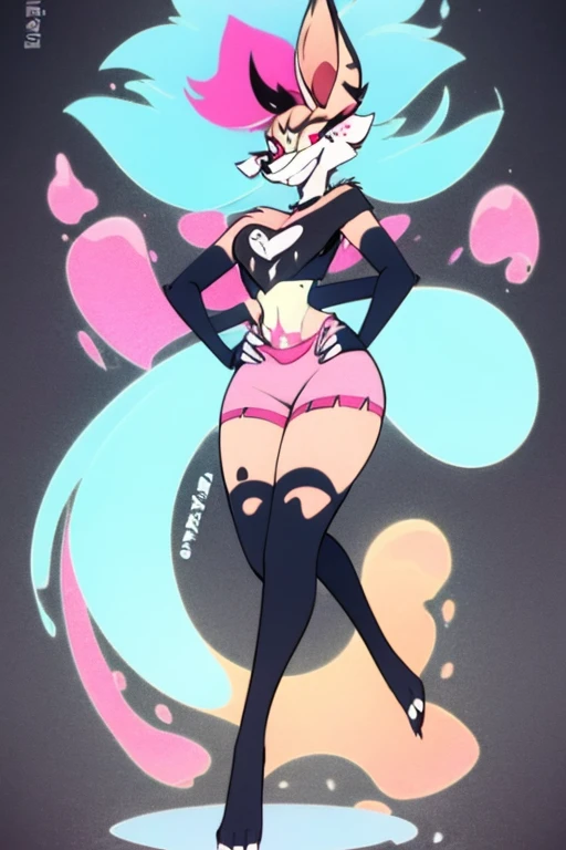 erotic lingerie  design inspired by (Bubbles) power puff girls  , in various views (front and back)  ((Character sheet)) 