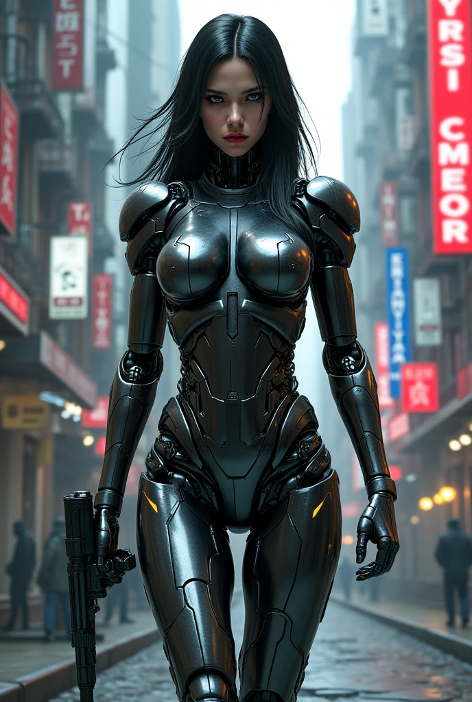 (Best quality,4K,8K,A high resolution,Masterpiece:1.2),Ultra-detailed,(Realistic,Photorealistic,photo-realistic:1.37),(robot:1.2), Masterpiece, Best quality, Detailed, 1girll, (Top:1.4), (Mini skirt:1.3), [Meticulous, Surgical precision]