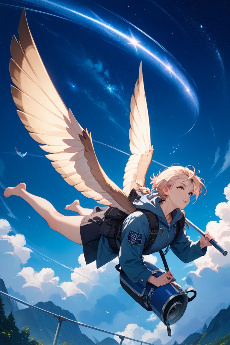 nsfw,(((masterpiece))), ShizukaMikazuki, 1 girl, alone, looking at the viewer, short hair, brown hair, long sleeve, cleavage, medium breasts, closed mouth, clavicle, Jacket, open clothes, open Jacket, blue Jacket, ground vehicle, play sports often, bicycle,(sexual fluid overflowing:1.2)、(angle from behind:1.5)、bicycleにまたがっている