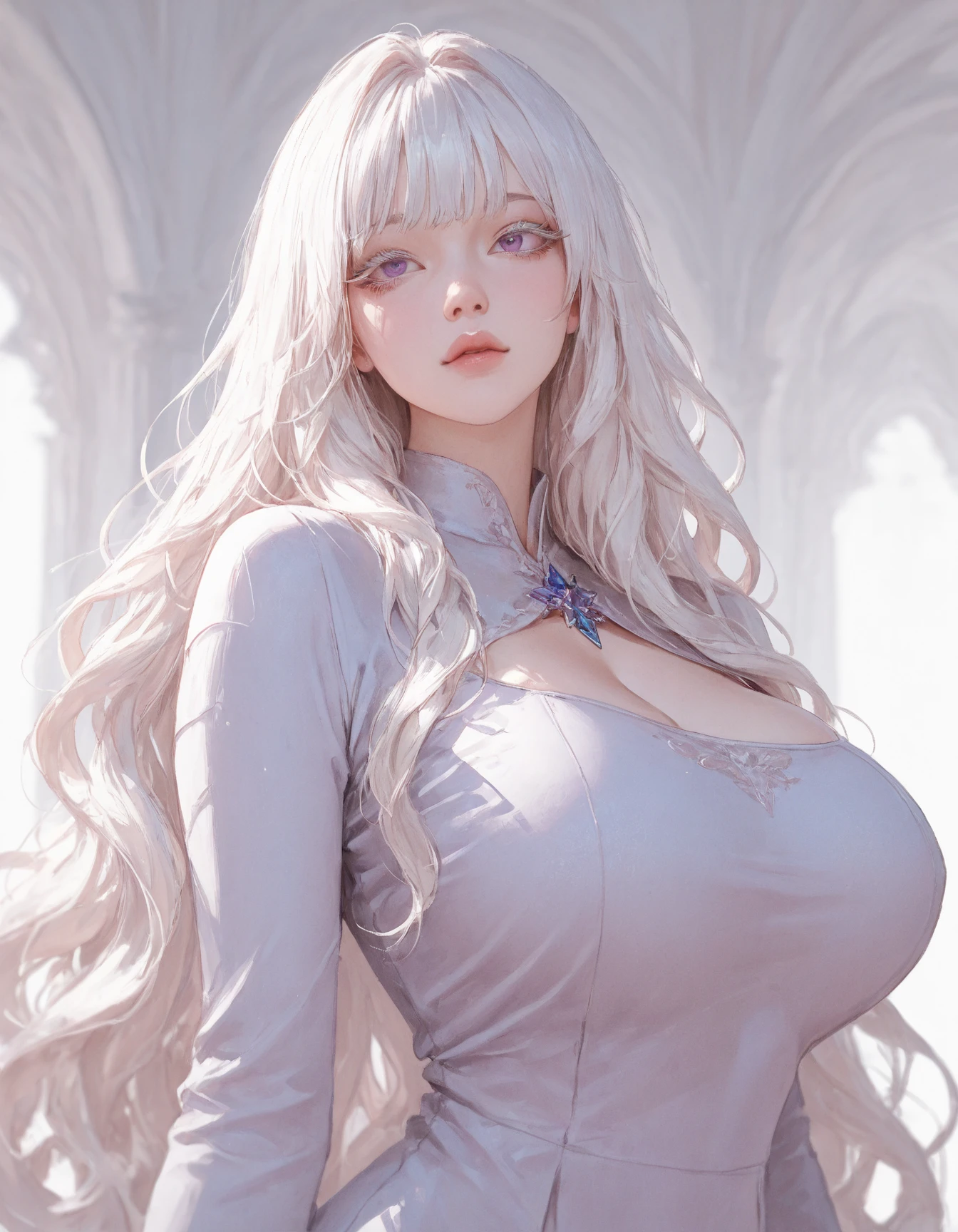tmasterpiece,Highest image quality,Beautiful bust of the noble cat queen,cat ear,Cat tail delicate silver hairstyle,Clear golden eyes,A dazzling array of intricate jewelery adorns the chunky, Plush clothes。Plush clothing,Ultra-detailed details,advanced。At the Pixiv Art Station,Break your own power,,The kinky exposed,R-18G
