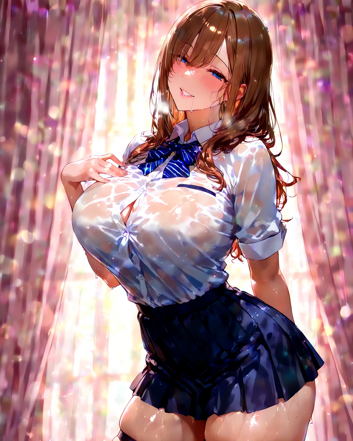 nsfw,hentai,bitch,,Highest quality, Great quality, 16K, Unbelievably absurd, Very detailed, 2.5D, delicate and dynamic, (Makoto Kino),blue sky, Small face, Very delicate facial expressions, Delicate eye depiction, Very fine hair, (One man and one female), erotic, Sexy Woman, Muscular, Height: 175cm, office lady, Light brown long hair,ponytail、 Sexy long legs, Glowing Skin, Black pantsuit,White shirt, Black tight skirt, Black mini skirt,Black Pantyhose,The background is the office,Glowing Skin,1990s \(style\),、(F-cup beautiful breasts)、tall、Sweating all over the body、vapor、((sex)),((A woman with a realistic penis inserted into her vagina)),(Ejaculating male genitalia),Semen-covered woman,Beautiful big breasts、A face writhing in pleasure、Ahegao、Scream、Sweaty,,Cinema Lighting, (完璧なGlowing Skin:0.6),Always high quality CG Unity 8K wallpaper
