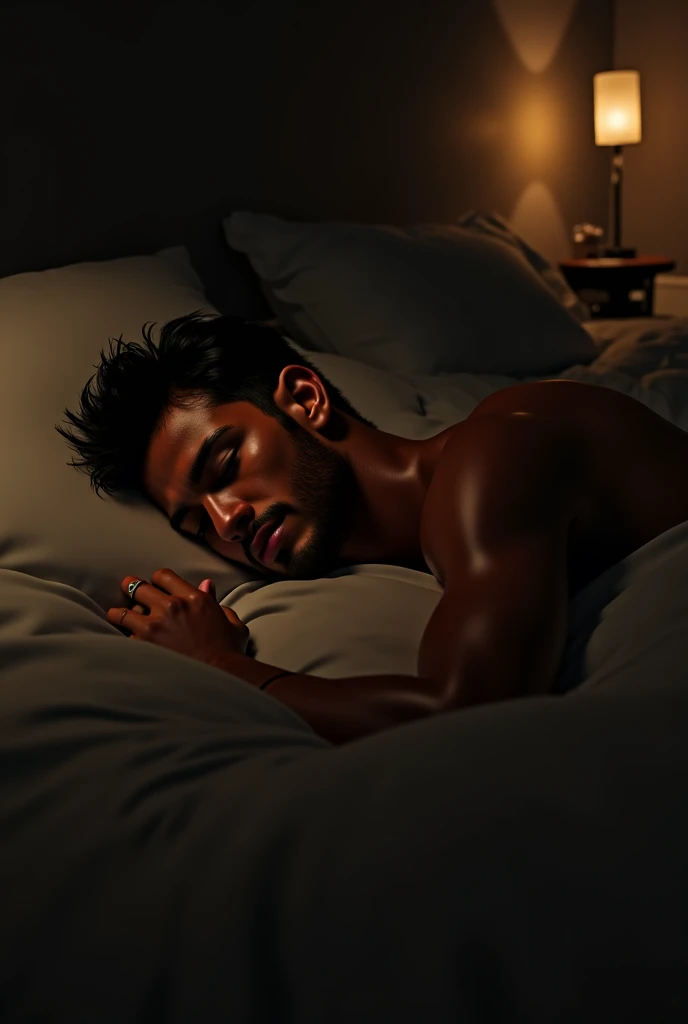chiaroscuro technique on sensual illustration of an arafed man resting in white blanket, sexy masculine, model with attractive body, inspired by Ludovit Fulla, mid-shot of a hunky, the model draped in flowing, thick oil painting by Harumi Hironaka, extremely soft colors, vibrant, highly detailed, malcolm liepke painting, oil on canvas, high contrast, dramatic, refined, tonal, Create high contrast between light and shadow by Leon Polk Smith, memphis abstract minimal art, graphic shapes, minimal art, blue and red, minimal art style, bauhaus art, inspired by El Lissitzky, bold simple shapes, shadow