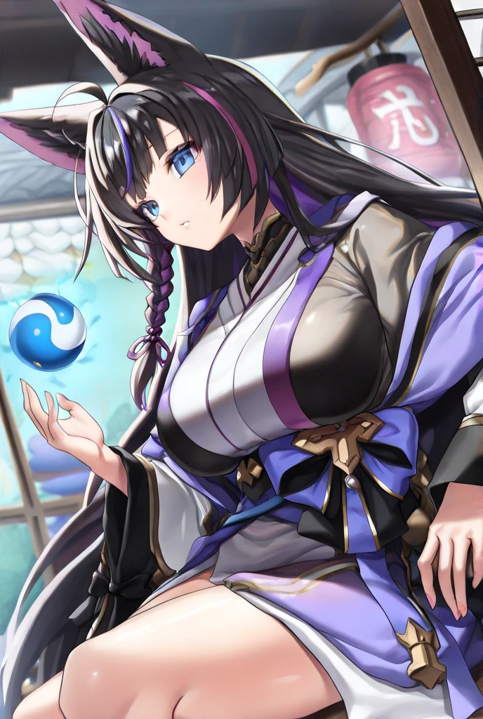 yukong,mesugaki,teasing, Mesgaki, ((Maid)), ((latex clothes, bodysuit)), ((Maid cafe)),((cafe)),