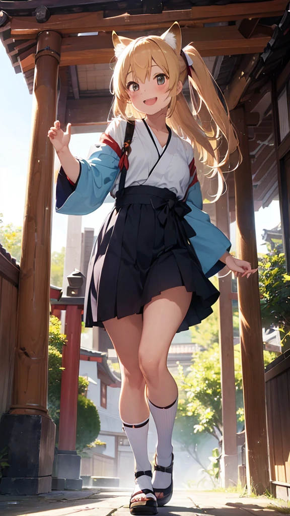 Full body Japanese anime style photo of light skinned woman, Beautiful blue eyes full of light and beautiful details, curvy chubby body, long legs, beautiful and stunning.
She is blonde and her hair is long, vibrant, soft, Ablaze, your lips and cheeks are rosy.
She wears a short pleated Japanese style skirt. A saia é translúcido e iridescente de cor azul marinho com muitos detalhes dourados e ouro Ablazes e deslumbrantes cores vivas. She also wears an underboob style top with her belly showing..
Camera captures the entire body from head to toe, her back making a movement with her body turning towards the camera and looking at the camera, the movement makes your skirt and hair lift a little in the wind breeze.
Background scene is in the city of ancient Japan.
((best qualityer)), ((work of art)), (detailded:1.4), 3d, hdr (high-range dynamics),ray tracing,nvidia RTX,Super-resolution,Irreal 5,underground dispersal,PBR Texturing,Post-processing,Anisotropic filtering,Depth of field,Maximum clarity and sharpness,Multilayer textures,Albedo and Specular Maps,Surface shading,Accurate simulation of light-material interaction,perfect proportions,octane rendering,Two-tone lighting,large aperture,Low ISO,White balance,rule of thirds,8K CRU.