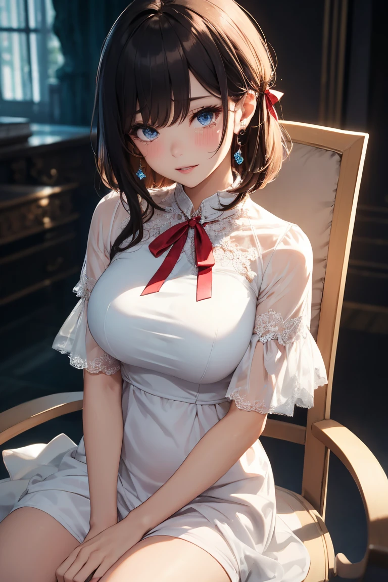 masterpiece , Highest quality , detailed , Mature Woman