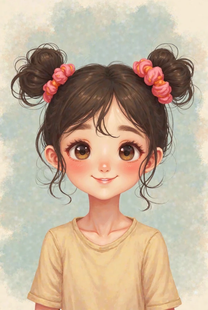 girl CHILD 10 years old, Loira russa bun in hair , gelado, diversas cores.