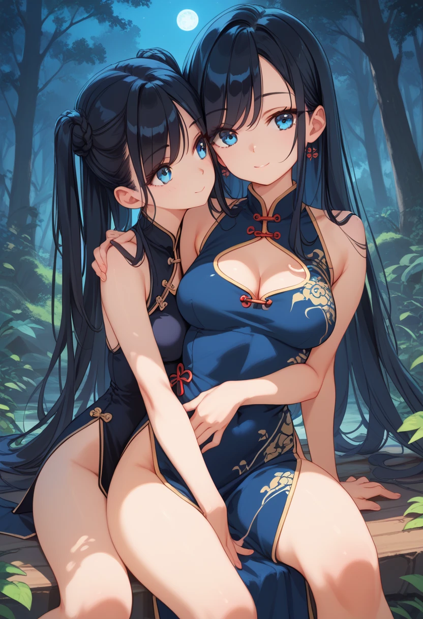 2 girls，Witches，Witch hat，Student uniform，Formal attire，pupils，Witch School Student，JK school uniform，Witch costume，Witch coat，Wrap the shirt，Conservative shirts，The packaging is tight，The packaging is tight，pleatedskirt，Bright colors，Magic background，lesbian，French kiss，Wet kiss，French kiss，face to face，hugs，cuddle，Close contacts，Fit snugly together，Side Body，Kiss，tongue kissing，Lovers，stroking each other，matching hairstyle，Match poses，desire big breasts，squelch，Body overlap，squishing，Love，Love each other，Matching decoration，Sexy pose，lacepantyhose，Pantyhose wrapped around the hips，Silk clothes wrapped in full leather，tightsuit，Bright colors，Showy expressions，black pantyhoses，White panty hose，ornate garment，Gorgeous hats，Gorgeous hairstyle，Gorgeous background，Magical powers，lady，carismatic，Beautiful girl，Woman，milf，Intimate contact，sigh，heav breathing，love heart，inquisitive，mature，mistic，dignified，The top wraps around the chest，The top is very safe，The top is very tight，The top is very tight，The top is very conservative，Perfect anime illustration, 2girls, Dark gray hair, Curly hair, matching hairstyle, browneyes, inquisitive，curiosity，Pleasure, ((matching outfits, shirt in uniform，Uniform skirt，Leather booties)), matching hairstyle, Fantastic stylistic foundation，cross legs，Lady，Dark blue pantyhose，black pantyhoses, A high resolution, full bodyesbian, Pose， （（（tmasterpiece），（Very detailed CG unity 8K wallpaper），best qualtiy，，cinmatic lighting，detailed back ground，beatiful detailed eyes，Bright pupils，（Very fine and beautiful），（Beautiful and detailed eye description），ultra - detailed，tmasterpiece，）），witch，Witch hat，Dragon's horn，watery，Wet， Bright colors，Pantyhose wrapped around the hips，Bright colors，Colorful，prette，the sky background，Magic background，water background，Water reflection，Perfect reflection，Perfect light and shadow