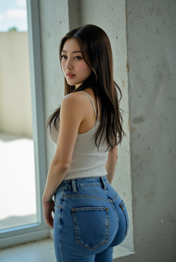 8K, masutepiece, Raw photo, Best Quality, Photorealistic, Highly detailed CG Unity 8k wallpaper, depth of fields, Cinematic Light, Lens Flare, Ray tracing, (Extremely beautiful face, Beautiful lips, Beautiful eyes), intricate detail face, (( Ultra detailed skin)) 1girl in, In the Dark, deepshadow, Pretty Korean girl, Kpop Idol, 1 girl, (Very slim and slender fit muscular body:1.3), ((Looking at Viewer)),(Big smile:1.3) , (Fashion y Girl, a dark night, (Neon sign), (Blurred background), Fashion Street Night),(No people in the background:1.3), Beautiful earrings, Bracelets, Necklace, pane, Clear eyes, Walking, ( pale skin), (Big eyes), Face forward, (Brown hairs), (Full body shot), ((sexy micbikini set)), ((sexy micro ini set)), (Looking at Viewer:1.3) opened breast, Beautinds, perfect body, Big, beautiful breasts, Beautiful bedium breasts, backk, (Back shot)orcus, Before the eyebrows,(Tightess), NSFW.