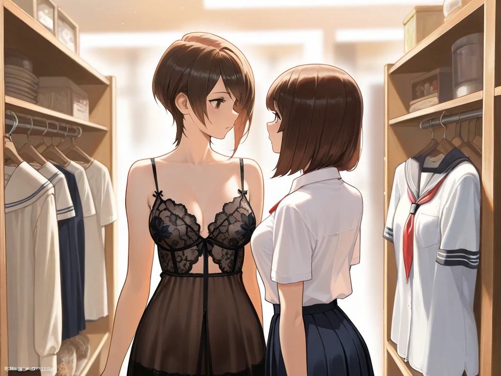 体育倉庫室で青い長袖tracksuit in schoolを脱ぐExpose狂の女, blush, ((Expose, shame, , Sexy Bra, transformation))

