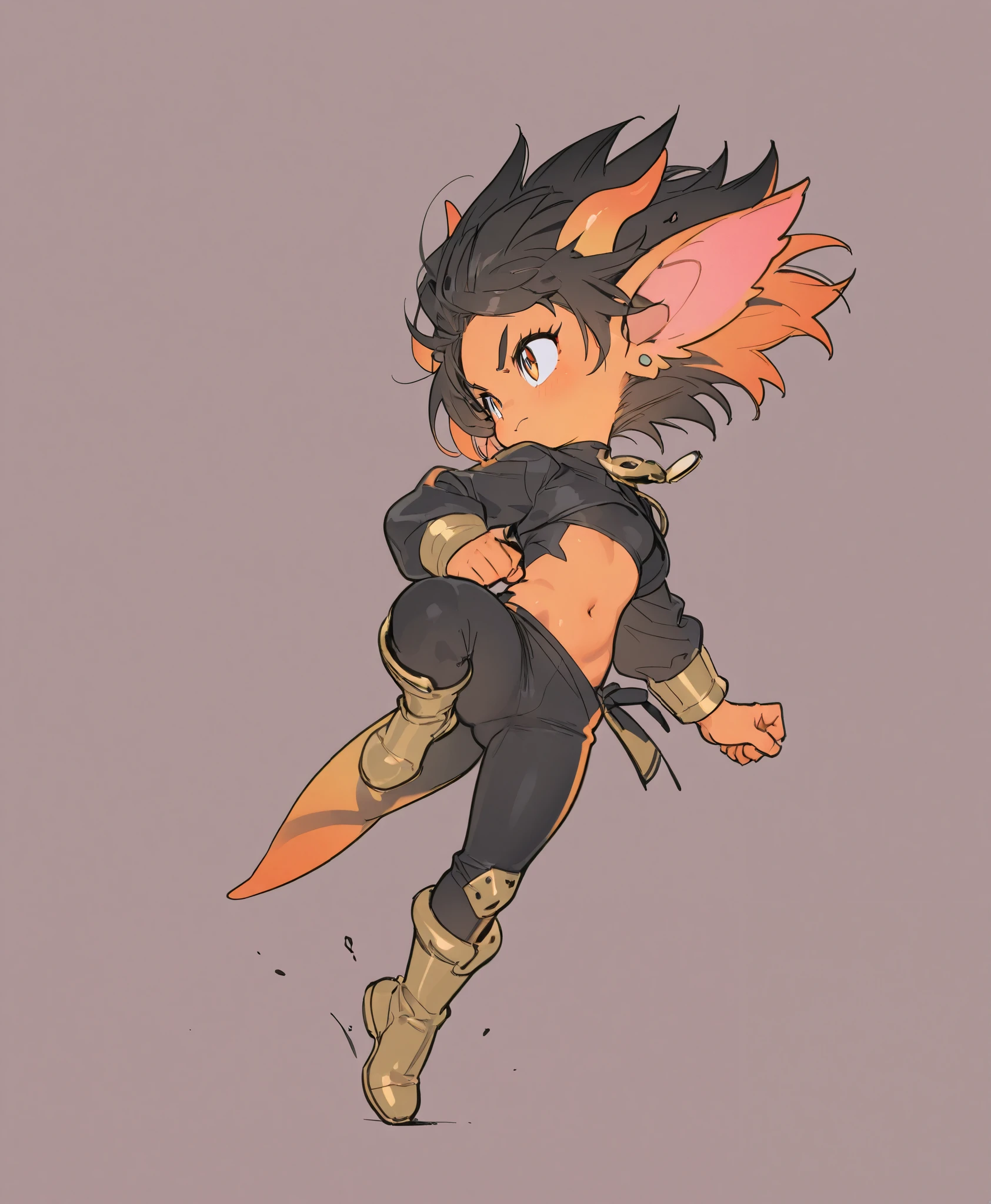 (NSFW), protogen, protogen face, huge fluffy hair, hair hangs over visor, fit girly try body, medium breasts, light pink and light blue and black fur body, perfect anatomy, black sports bra, wearing a short yellow skirt, skirt blew up by the wind revealing light pink panties, black scarf covering the neck, running, surprised, open mouth, worried, shocked eyes, sweating, crying, visible breath, light blue background, high detail fur, full body, solo:1.3